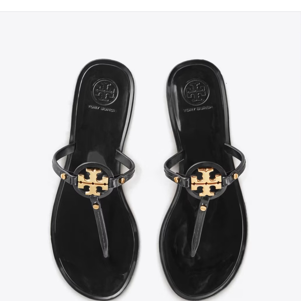 Mini miller jelly sandal perfect black
